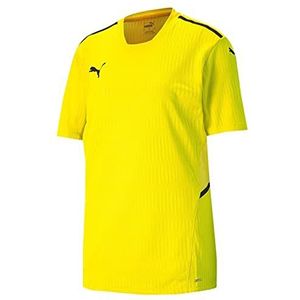 PUMA Jungen, teamCUP Jersey Jr T-shirt, Cyber Yellow, 164
