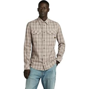 Marine Slim Shirt met lange mouwen, Meerkleurig (Shamrock Liam Check D24963-d531-g545), XL