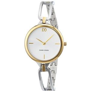 Danish Design Dames analoog kwarts horloge met roestvrij stalen armband 3324587