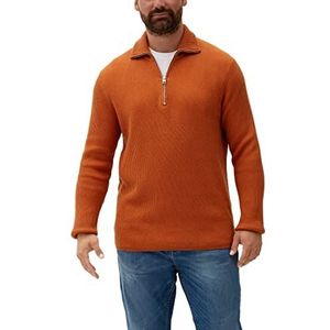 s.Oliver Big Size Herentrui Sweater, Brown, 4XL