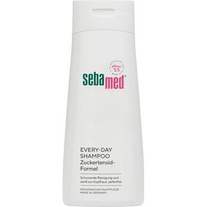 SEBAMED Every-Day Shampoo 200 ml, haarshampoo voor dames en heren, voor dagelijkse haarwas, bijzonder mild door suikertensideformule, meer volume en glans, zonder microplastic, made in Germany
