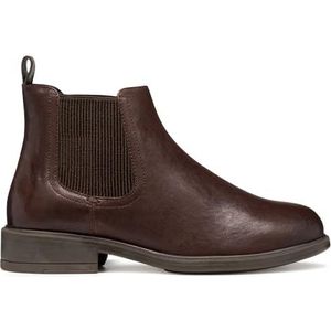 Geox - D Catria - Enkellaarsjes - Bruin