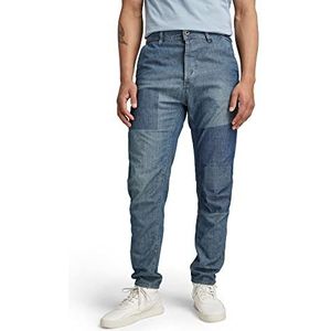 G-STAR RAW Grip 3d Relaxed Tapered Jeans heren, Blauw (Antic Faded Aegean Blue Tech Restored C611-d294), 29W / 32L