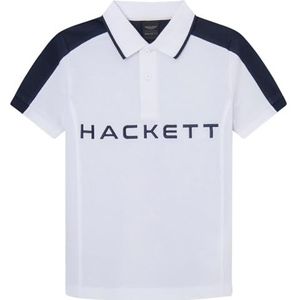 Hackett London Hs Hackett Multi Polo voor jongens, wit (wit), 5 jaar, Wit (wit), 5 jaar
