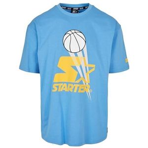 STARTER BLACK LABEL Heren Starter Airball Tee T-shirt, horizonblauw, L
