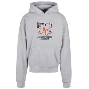 AMERICAN COLLEGE USA Sweatshirt met capuchon Enfants Garçon Fille Unisex kinderen, Grijs, 8 años