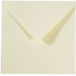 Kraft enveloppen licht bruin 12x12 cm