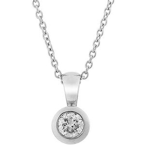 Orphelia Damen 18_k_(750) witgoud Rund Diamant