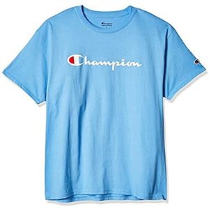 Champion Klassiek grafisch T-shirt voor heren, Zwitsers blauw, S