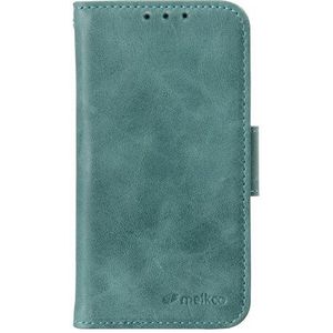 Melkco Wallet Book Type Lederen Hoesje voor Samsung Galaxy S4 Mini GTI9190/S4 Mini Duos GTI9192/S4 Mini LTE GTI9195 - Vintage Lake Blauw