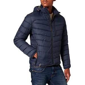 Camel Active winterjas donkerblauw