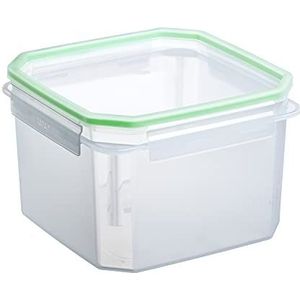 Tatay Square Food Container met Click Clack, 2,9 L, Groen, One Size