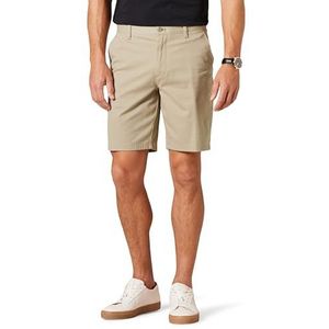 Amazon Essentials Heren Slim-Fit 9"" Stretch Chino Short, Tan, 32