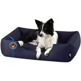 BedDog Medium Hondenbed - Hondenkussen L - Hondenmand Hondensofa Wasbaar - Hondenbedden voor middelgrote honden - Hondenmand Alicante stof en Cordura