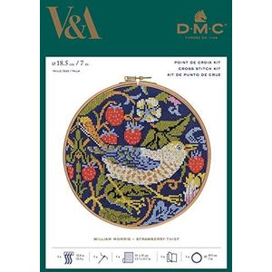 DMC De Aardbei dief Kit door William Morris, Fabric, Diverse