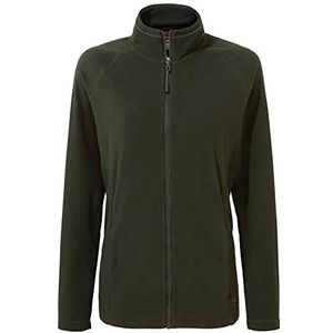 Craghoppers Expert Miska 200 fleecejack met volledige rits voor dames, Donker Ceder Groen, 34