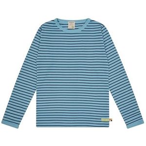 loud + proud Shirt met strepen, van biologisch katoen, GOTS-gecertificeerd, Air., 98-104