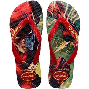 Havaianas Top Herois DC uniseks slippers voor volwassenen, Robijn Rood, 35/36 EU