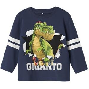 Nmmsof Giganto Ls Nreg Top Vde, Insigniablauw, 116