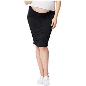 Cake Maternity Dames Womens Ruched Fitted Skirt, Zwart, Kleine Rock, Zwart