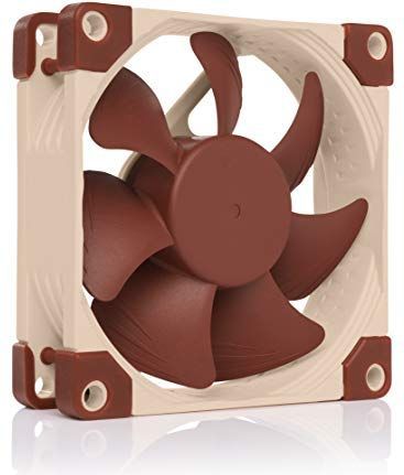 Noctua - NF-A8 ULN - Ventilator - Bruin - 80 mm, 3-polig, 1400/1100 omw/min, max. 10,4 dB(A)