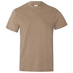 Velilla 5010; T-shirt met korte mouwen; beige, maat 3XL