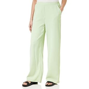 Peppercorn Mirell broek met wijde pijpen | groene broek dames | lentebroek voor dames UK | maat 10