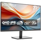 KOORUI E2721F - 27 inch PC-monitor - QHD 2560 x 1440 - 100 Hz - IPS 1 ms - Adaptive Sync - HDMI 2.0 - Eye Care