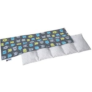 Kersenpit Kussen 60x20cm 800g 100% Katoen Medi Partners 5 kamers Graankussen Grote Eco Natuur Warmtekussen Koudetherapie Afneembare Hoes