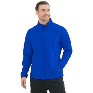 MISEMIYA - Professionele softshelljas voor heren, softshell, werkjas, Ref: 6432, Royal Blauw, S