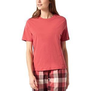 Schiesser Dames Longshirt Pyjamabovenstuk, donkerblauw, 38