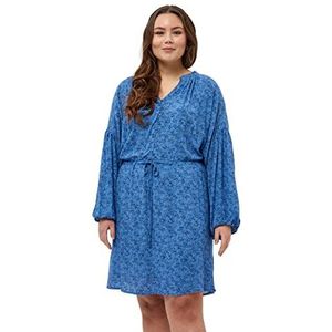 Peppercorn Casual damesjurk, Star Sapphire Blue Print, 56 NL