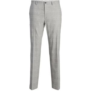 Jack & Jones Jprriviera Linen Broek Slim Fit Sn, Chiseled Stone, 52