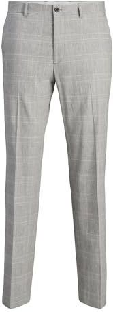 Jack & Jones Jprriviera Linen Broek Slim Fit Sn, Chiseled Stone, 52