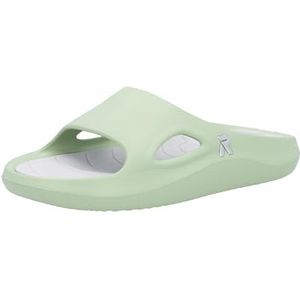 Rieker W3450 Slide voor dames, groen, 36 EU