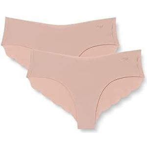 Sloggi Zero Microfiber 2.0 H 2P Hipster voor dames, cameo bruin, XS