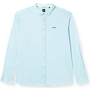 BOSS Heren BIADO_R Shirt, Light/Pastel Blue451, M, Light/pastel Blue451, M