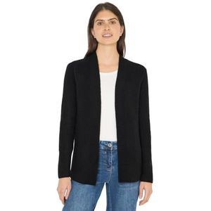 CECIL Open Cosy Cardigan Zwart L