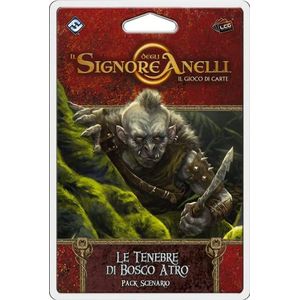 Asmodee, The Lord of the Rings Het kaartspel: de duisternis van het bos Atro, uitbreiding kaartspel, uitgave in het Italiaans