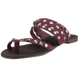 Buffalo 309-5274 nubuck pu, dames sandalen/teenslippers