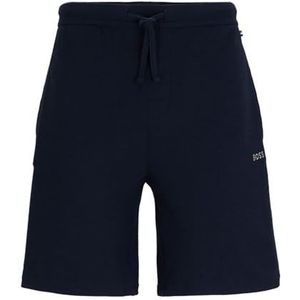 BOSS Heren wafelpyjama Short, Dark Blue403, S, Dark Blue403, S