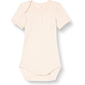 Noa Noa miniature Baby Basic Doria Bodystocking voor meisjes, Peach Blush, 18 Maanden