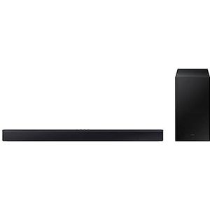 Samsung Soundbar HW-C430/ZF Serie C, 3 luidsprekers, subwoofer inclusief, 2.1-kanaals audio, adaptieve Sound Lite, Black 2023