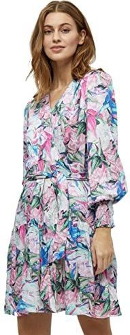 minus Jurk 'Mercy'  lichtblauw / groen / rosa / wit