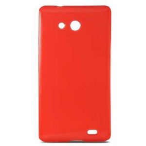 KSIX B0708FTP06 Flex TPU Cover voor Huawei Ascend Mate rood