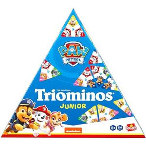 Triominos Junior Paw Patrol, Bordspel vanaf 3 Jaar, Gezelschapsspel voor Kinderen, Paw Patrol Speelgoed geschikt als Cadeau