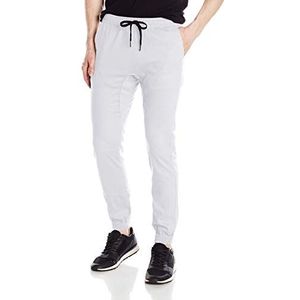 BROOKLYN ATHLETICS Heren Twill Jogger Broek Zachte Stretch Slim Fit Broek Casual