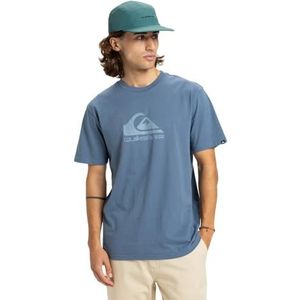 Quiksilver - EV Comp Logo - T-shirt - China blue - Korte Mouwen