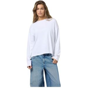 Noisy may - NMMOCCA - Shirt - Bright white - Lange Mouwen - Regular Fit