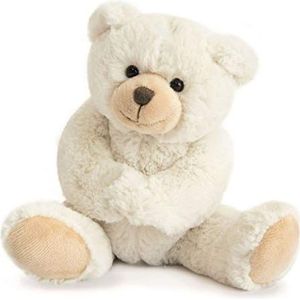 Histoire d'ours - Pluche beer – 25 cm – ivoorkleurig – cadeau voor kinderen – Calin'beer – HO1153